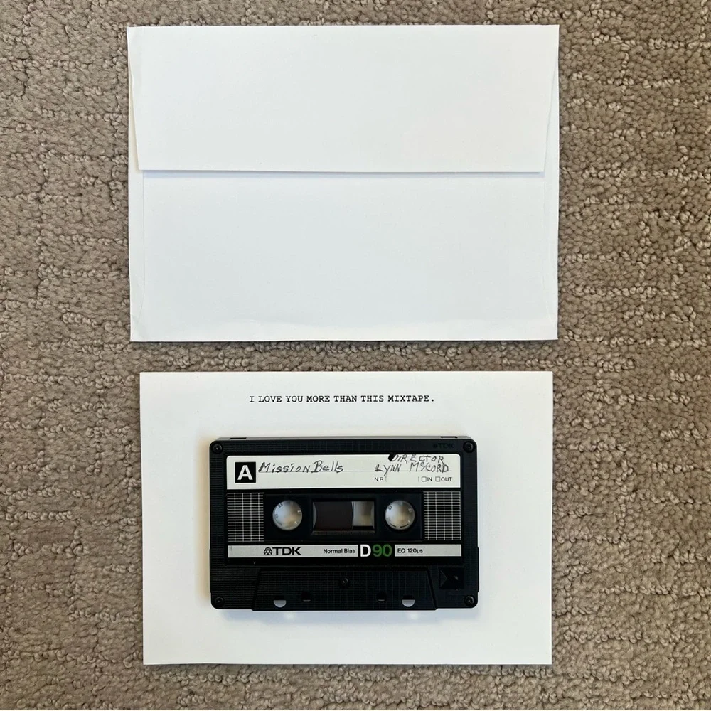 Cassette Mixtape Greeting Cards